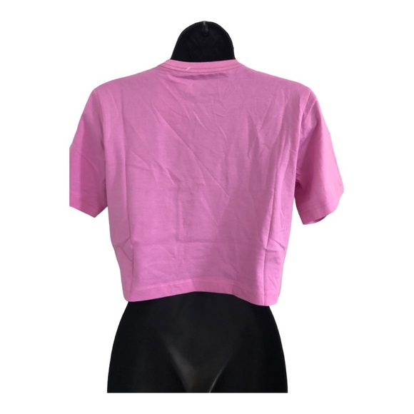 Dickies pink cropped graphic print tshirt size XS new - Picture 10 of 13